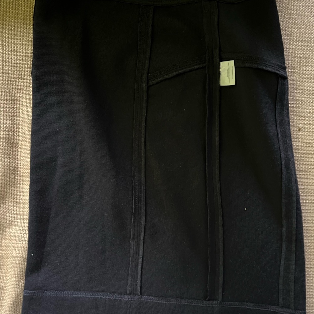 Tory Burch navy wool blend skirt - Picture 9 of 12